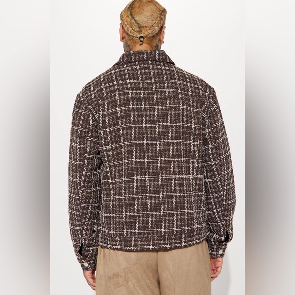 Men’s fashion nova Make a statement trucker jacket - Picture 11 of 12